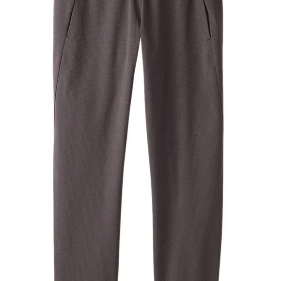 PrAna Womens Hybridizer Pants Brown Pocket Hiking Outdoor Campcore Stretch Large - Picture 2 of 12